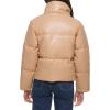 imageLevis womens Levis Womens Vegan Leather Quilted Shorty PufferBiscotti