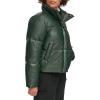 imageLevis womens Levis Womens Vegan Leather Quilted Shorty PufferDarkest Spruce