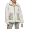imageLevis Womens Sherpa Teddy Jacket Standard ampamp Plus SizesCreamSea Green
