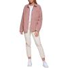 imageLevis womens Cotton Corduroy Shirt Shacket Standard ampamp Plus SizesRose Mist