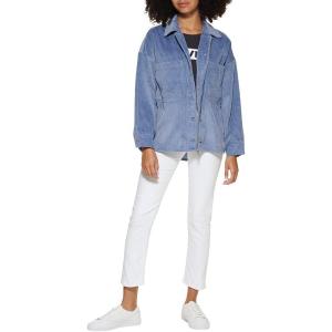 imageLevis womens Cotton Corduroy Shirt Shacket Standard ampamp Plus SizesCountry Blue
