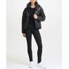 imageKenneth Cole Womens Mixed Quilted Down Alternative Puffer CoatBlack