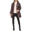 imageKenneth Cole Womens Mixed Quilted Down Alternative Puffer CoatFull Chocolate