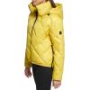 imageKenneth Cole Womens Mixed Quilted Down Alternative Puffer CoatHighlighter