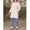 imageKenneth Cole Womens Mixed Quilted Down Alternative Puffer CoatMemory Anork Rose Dust