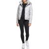 imageKenneth Cole Womens Mixed Quilted Down Alternative Puffer CoatPearl