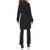 imageKenneth Cole Womens Mixed Quilted Down Alternative Puffer CoatQuilted Puffer Black