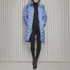 imageKenneth Cole Womens Mixed Quilted Down Alternative Puffer CoatQuilted Puffer Shale
