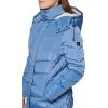 imageKenneth Cole Womens Mixed Quilted Down Alternative Puffer CoatQuilted Puffer Shale