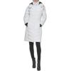 imageKenneth Cole Womens Mixed Quilted Down Alternative Puffer CoatQuilted Puffer White