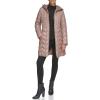 imageKenneth Cole Womens Mixed Quilted Down Alternative Puffer CoatQuilted Tan