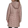 imageKenneth Cole Womens Mixed Quilted Down Alternative Puffer CoatQuilted Tan