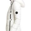 imageKenneth Cole Womens Heavy Weight Mix Media Full Sherpa Lined Puffer JacketBox Quilted White