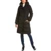 imageKenneth Cole Womens Longline Hooded Puffer Jacket Box Quilted Black Medium