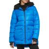 imageKenneth Cole Womens Heavy Weight Mix Media Full Sherpa Lined Puffer JacketHeavyweight Aqua