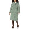 imageKenneth Cole Womens Quilted Long Puffer Stadium JacketDiamond Quilted Sage