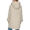 imageAndrew Marc Womens Gemas Hooded Transitional Water Resistant Parka Trench CoatAntler