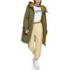imageAndrew Marc Womens Gemas Hooded Transitional Water Resistant Parka Trench CoatArtichoke