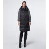 imageAndrew Marc Womens Kerr Long Quilted Puffer VestBlack