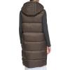 imageAndrew Marc Womens Kerr Long Quilted Puffer VestChocolate