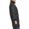 imageAndrew Marc Womens Quilted Rib Knit Collar PufferBlack
