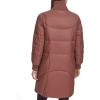 imageAndrew Marc Womens Quilted Rib Knit Collar PufferFig