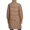 imageAndrew Marc Womens Quilted Rib Knit Collar PufferMushroom