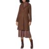 imageAndrew Marc Womens Wool Regine Slim CoatSepia