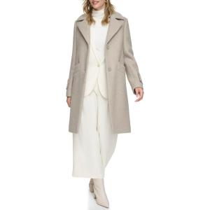 imageAndrew Marc Womens Wool Regine Slim CoatStone
