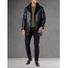 imageAndrew Marc Mens Faux Leather Sherling JacketBlack Condore