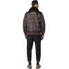 imageAndrew Marc Mens Faux Leather Sherling JacketBrown Beaumont