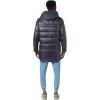 imageAndrew Marc Mens Full Length Puffer JacketFull Length High Shine Asphalt