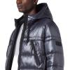 imageAndrew Marc Mens Full Length Puffer JacketFull Length High Shine Asphalt