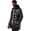 imageAndrew Marc Mens Full Length Puffer JacketFull Length High Shine Black