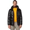 imageAndrew Marc Mens Full Length Puffer JacketMid Length High Shine Black