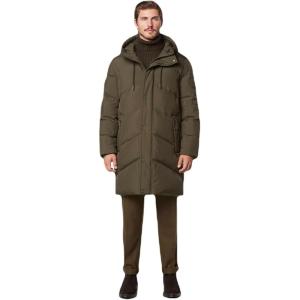 imageAndrew Marc Mens Full Length Puffer JacketMatte Forest