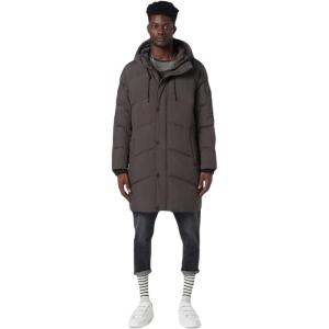 imageAndrew Marc Mens Full Length Puffer JacketMatte Slate