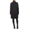 imageCole Haan Womens Asymmetrical Lapel CoatBlack