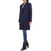 imageCole Haan Womens Asymmetrical Lapel CoatNavy