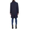 imageCole Haan Womens Asymmetrical Lapel CoatNavy