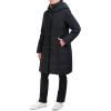imageCole Haan Womens Taffeta Down Coat with Bib and Set in HoodBlack