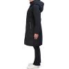 imageCole Haan Womens Taffeta Down Coat with Bib and Set in HoodBlack