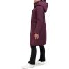 imageCole Haan Womens Taffeta Down Coat with Bib and Set in HoodMerlot
