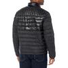 imageTommy Hilfiger Mens Ultra Loft Lightweight Packable Puffer Jacket Standard and Big ampamp TallBlackShine Colorblock