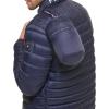 imageTommy Hilfiger Mens Ultra Loft Lightweight Packable Puffer Jacket Standard and Big ampamp TallNavy Flag Colorblock