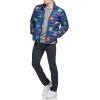 imageTommy Hilfiger Mens Ultra Loft Lightweight Packable Puffer Jacket Standard and Big ampamp TallNavy Flag Print