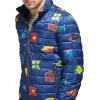 imageTommy Hilfiger Mens Ultra Loft Lightweight Packable Puffer Jacket Standard and Big ampamp TallNavy Flag Print