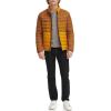 imageTommy Hilfiger Mens Ultra Loft Lightweight Packable Puffer Jacket Standard and Big ampamp TallTanBrown Colorblock