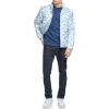 imageTommy Hilfiger Mens Ultra Loft Lightweight Packable Puffer Jacket Standard and Big ampamp TallWhite Th Logo Print