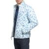 imageTommy Hilfiger Mens Ultra Loft Lightweight Packable Puffer Jacket Standard and Big ampamp TallWhite Th Logo Print